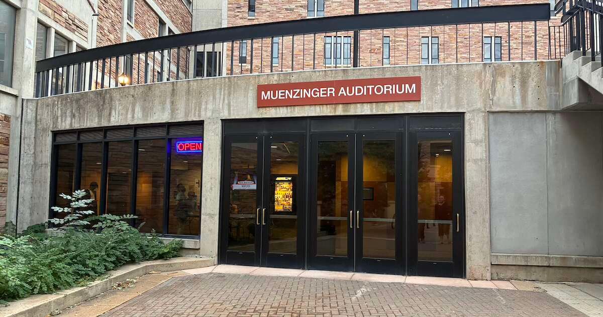 Muenzinger Auditorium reopens with a major cinematic upgrade