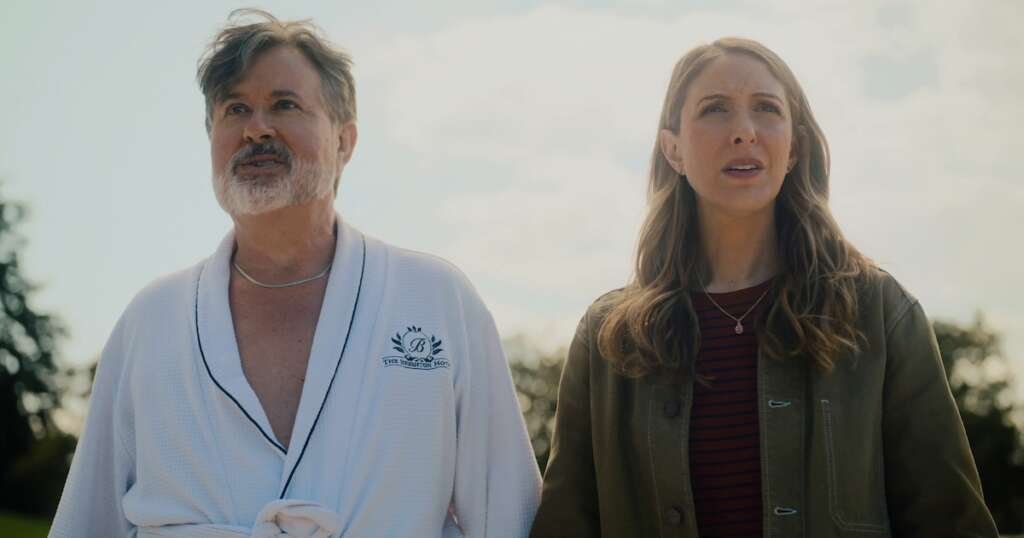 Two actors in Welcome to the Fishbowl